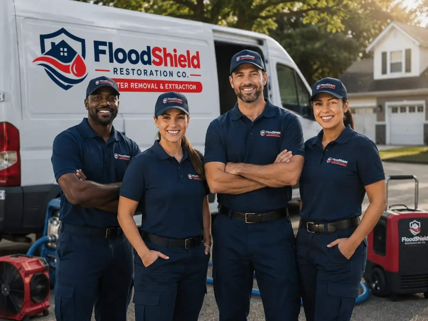 Flood Damage Restoration company in Frederic, MI